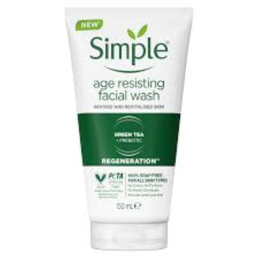 SIMPLE AGE RESISTING FACIAL WASH 150ML